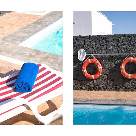 Villa Aurelia-pool, Jacuzzi And Solarium Playa Blanca (Lanzarote)